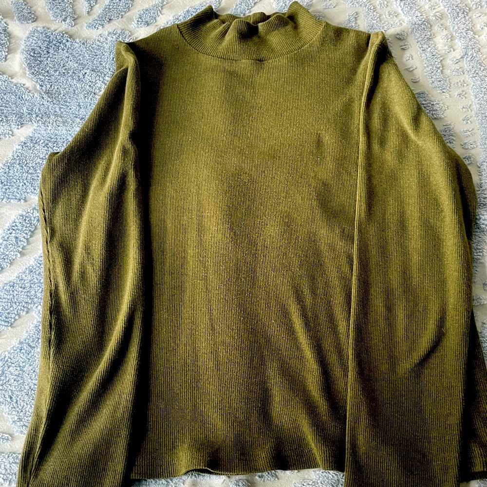 Marsh Landing cowl neck sweater.